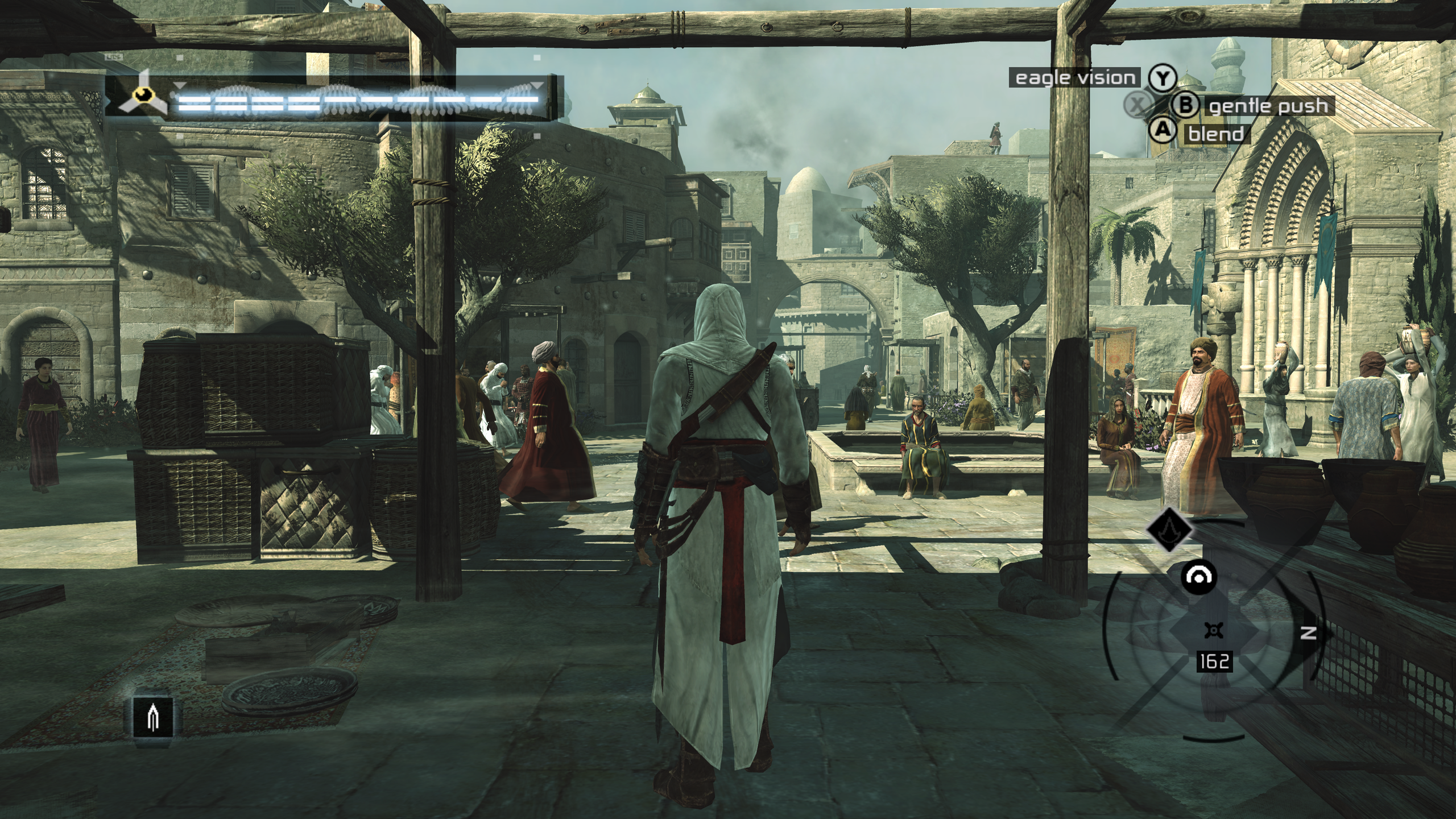 Architecture of communal square in Jerusalem